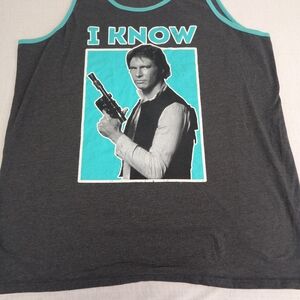 Star Wars Hans Solo I Love You "I Know" Classic Line From The Movie XL